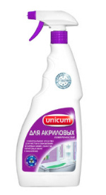 Unicum спрей для акриловых ванн и душевых кабин