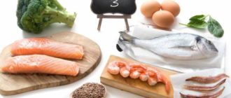 Омега 3 в продуктах питания