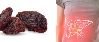 Изюм для чистки печени