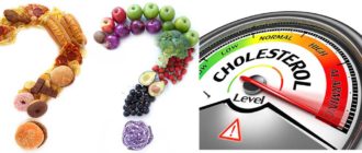 Холестериновая диета при бляшках в сосудах