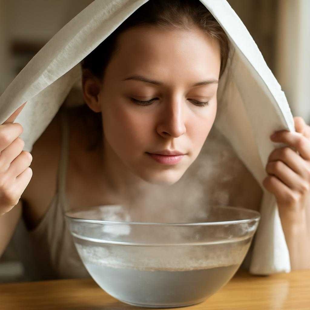 распаривание лица